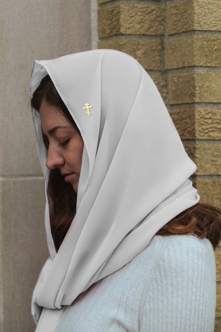 Eastern Cross Veil (White)